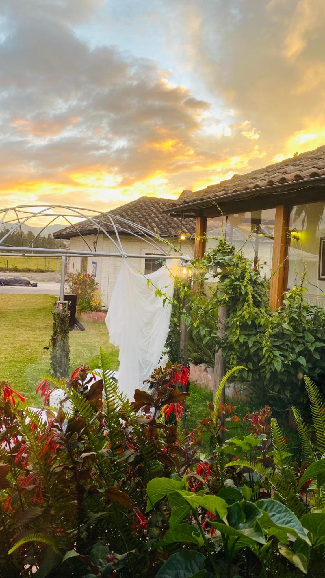 Hosteria Oro Azul Cotacachi Esterno foto
